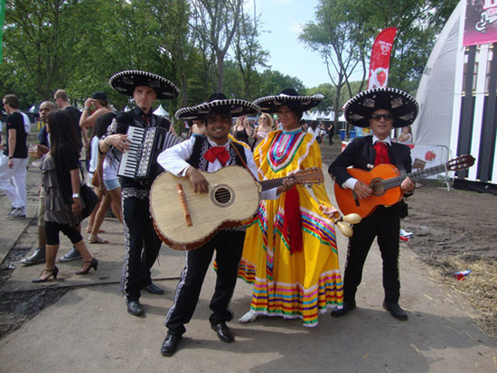 mexico thema feest