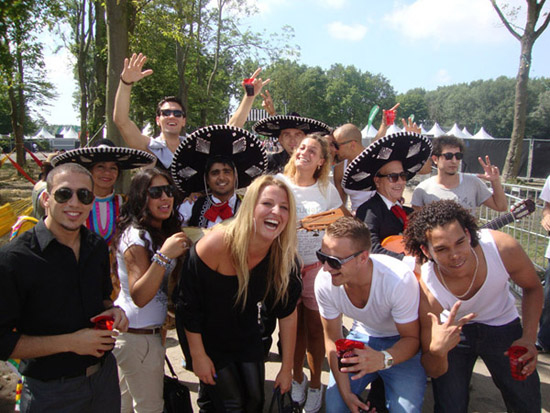 mexico thema feest